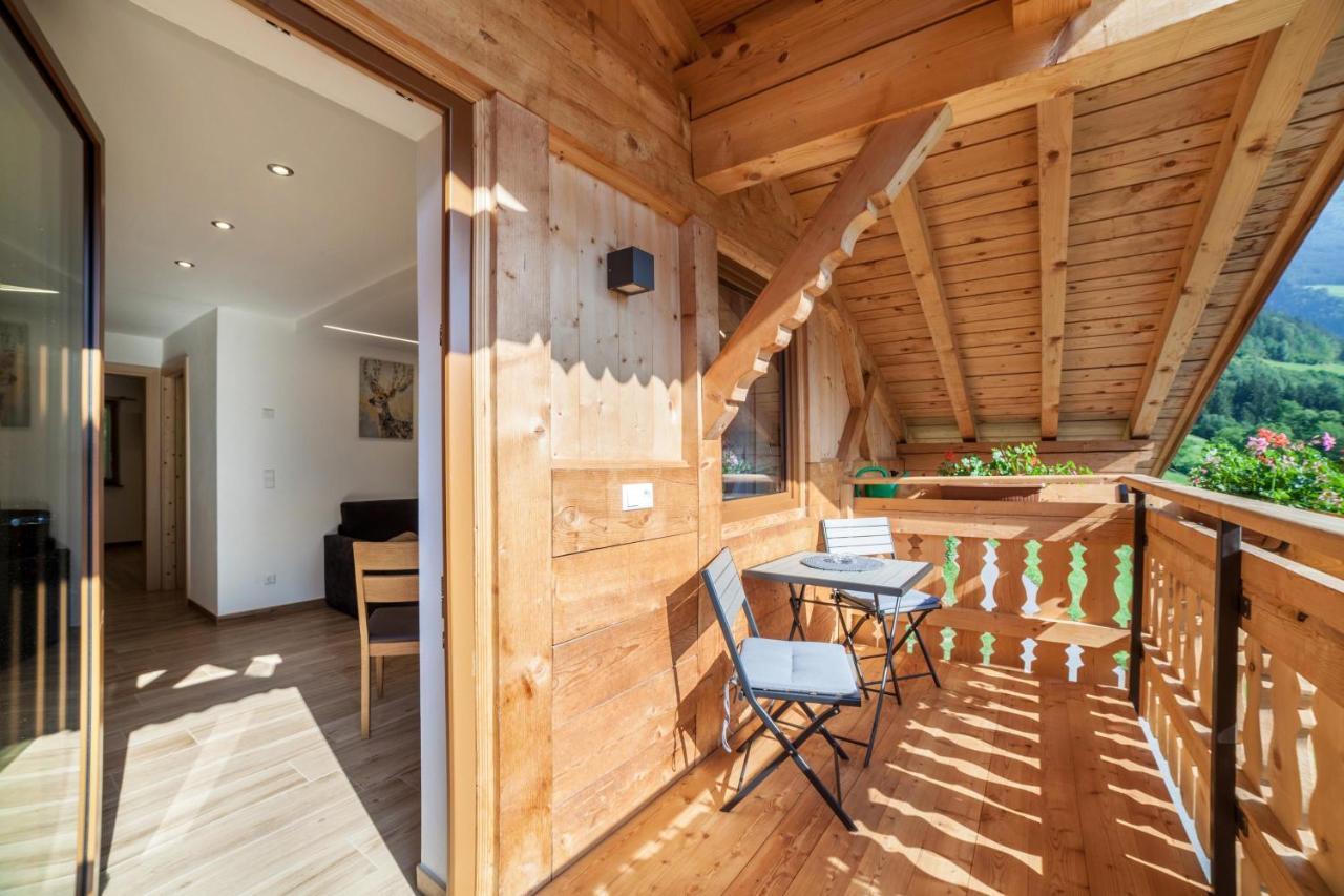 Innergasserhof Ferienwohnung Enzian San Martino di Castrozza Eksteriør billede